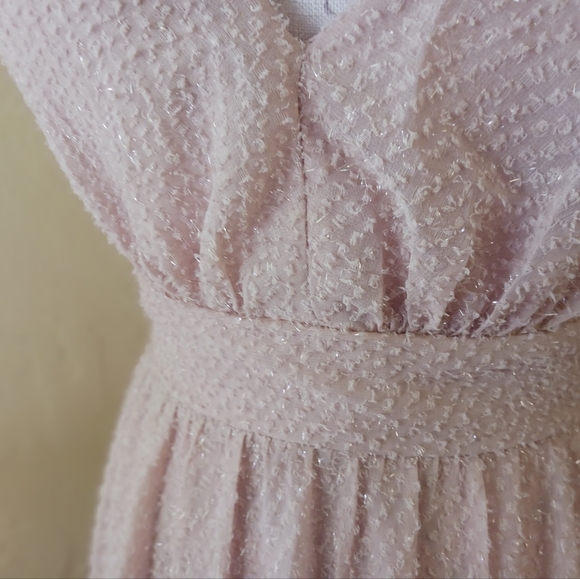 NWT new Majeste dress long maxi evening gown highlight pink chiffon - Picture 12 of 14